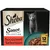 Sheba Sauce Collection Succulent Selection, 12 packs of 85g each, shown with a bowl of food on the packaging.