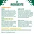 Ingredients, additives per kg, and analytical constituents for turkey and lamb & chicken recipes, including percentages of meats, vegetables, vitamins, minerals, and nutritional values.