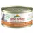 Boîte Almo Nature HFC Natural, Poulet avec fromage. Texte visible : Profits 100% to nature, Owned by the animals.