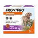Frontpro Kautablette gegen Zecken und Flöhe, für Hunde >25 bis 50 kg - Sparpaket: 2 x 3 Tabletten
