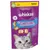 Temptations with salmon flavour, less than 2 kcal per treat, contains vitamins and minerals, protein, 100% delicious, 60g pack, 60% less plastic, new pack same taste.