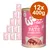 Wow Cat Premium Junior Paté Gevogelte & Lever, 12 blikken van 400g. Op het blik: Made in Germany, 99% vlees, graanvrij. Afbeelding van paté met stukjes vlees. Wow Cat Premium Junior Paté Gevogelte & Lever, 12 blikken van 400g. Op het blik: Made in Germany, 99% vlees, graanvrij. Afbeelding van paté met stukjes vlees.