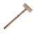 Holzhammer aus naturbelassenem Holz, geeignet für handwerkliche Arbeiten oder DIY-Projekte.