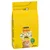 Sac de croquettes pour chat Purina Friskies, 1,5 kg, texte visible : 5 promesses sans colorants artificiels, lapin et poulet, légumes du jardin, zip fraîcheur refermable.