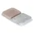 Two rectangular replacement filters in brown and grey for pet accessories, made of felt material.