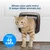 PetSafe Katzentür, ermöglicht Zugang für Haustiere und hält andere Tiere fern. Programmierbar für bis zu 40 Katzen.