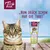Tubi Cat Milch-Leberpaté, tube avec photo de chat, texte allemand : Nun drück schon auf die Tube!, HansePet. Ingrédients visibles : lait, foie, sans sucre ni céréales.