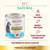 Boîte de nourriture pour chat almo nature HFC Natural Thon de l’Atlantique, 100 % naturel, mono-protéine, avec bouillon hydratant, protéines de haute qualité. Texte en anglais et italien visible.