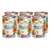 Lot de 6 boîtes Terra Canis Alpenblüte, texte visible : Rind mit Erdäpfeln, Marille & Bergkräutern, Alpine Blossoms Beef with Potatoes, Mountain Herbs.