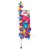 Jouet pour chat KONG Teaser, baguette avec spirales en tissu multicolore, balle brillante et plumes. Texte visible : CATHIP, KONG Teaser.