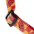 Red and yellow collar with Gryffindor design, black buckle and inscription 'Hear Me Roar 4 Gryffindor'.