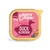 Edgard & Cooper Puppies 150g Grain-Free Duck & Chicken natvoer, roze verpakking met eend silhouet en illustraties van hondjes zichtbaar op de voorkant.