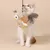 TIAKI Electronic Cat Dangler Toy Owl with Feathers