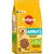 Zak Pedigree Adult hondenvoer, 12 kg. Gele verpakking met afbeelding van een hond, kom brokken en tekst: 'ADULT', 'Natural Ingredients', 'No Pea Protein', 'No Artificial Flavours'.