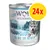 Lot de 24 boîtes Wolf of Wilderness Little Blue River Junior, 800 g, poulet et saumon, 100 % grain-free, fruits des bois, racines et herbes sauvages visibles sur l’étiquette. Lot de 24 boîtes Wolf of Wilderness Little Blue River Junior, 800 g, poulet et saumon, 100 % grain-free, fruits des bois, racines et herbes sauvages visibles sur l’étiquette.