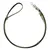 Guinzaglio per cani in neoprene HUNTER, oliva/nero - 200 cm di lungh., 10 mm di largh.