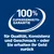 100% satisfaction guarantee for quality, consistency and taste – or your money back.