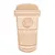 TIAKI podložka Coffee Latte - D 30,5 x Š 16,7 x V 1,5 cm