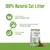 100% Natural Cat Litter, geschikt voor alle kattenrassen, binnen- en buitenkatten. Superieure geurbestrijding, werkt 3x langer. Makkelijk te scheppen, weinig stof. Merk: Nature's Calling.