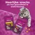 whiskas Groom & Care en Relax & Unwind kattensnacks, 45 g zakjes. Tekst: Heerlijke snacks om hun gezondheid te ondersteunen. Kat naast twee zakjes en enkele snacks zichtbaar.