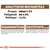 Analytische Bestandteile: Protein 9,5%, Fettgehalt 4,5%, Rohfaser 0,9%. Zusammensetzung: Fleisch, tierische und pflanzliche Nebenerzeugnisse. Zusatzstoffe pro kg: Vitamine und Mineralien.