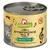 Conservă GranataPet Symphonie No. 5 Huhn pur, delicatessen pentru pisici, text vizibil: Chicken pur, Hergestellt in Deutschland, Ohne Getreide grain free, imagine pisică și simboluri muzicale.
