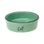 Karlie Keramik Katzennapf, grün - 2 x 200 ml, Ø 12 cm