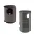 Lionto Kratztonne mit Sisal, grau