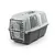 Lionto Transportbox aus Kunststoff, anthrazit - B 31,5 x T 48 x H 33 cm
