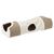 Trixie Tunnel à griffer avec 2 cavités pour chat - L 110 x l 30 x H 38 cm