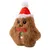 KONG Holiday Snuzzles Mini Omino di pan di zenzero
