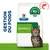 Hill's Prescription Diet Metabolic, GESTION DU POIDS, 88 % des animaux ont perdu du poids à la maison, cliniquement prouvé, illustration d'un chat sur l'emballage.