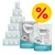 Flera förpackningar Concept for Life Sensitive Cats våtfoder, 85 g, med synlig rabattmärkning (%-symbol). Text: sås, gelé. För känsliga katter från 1 år.