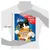 Product pouch labelled 'Maxi Pack 200g', shown held in silhouette with height marked as 205 mm. Text on pack includes 'Goody Bag treats Original Mix flavoured with chicken, liver and turkey'.