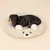 TIAKI Haustierbett Teddy Bear - Größe M: Ø 60 x H 15 cm TIAKI Haustierbett Teddy Bear - Größe M: Ø 60 x H 15 cm