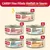 CARNY Fine Fillets Variatie in Saus: 2x tonijn + krab, 2x kipfilet + garnalen, 2x kipfilet + tonijn, 3x bonito tonijn, 3x kipfilet. CARNY Fine Fillets Variatie in Saus: 2x tonijn + krab, 2x kipfilet + garnalen, 2x kipfilet + tonijn, 3x bonito tonijn, 3x kipfilet.