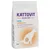 Sac de 4 kg Kattovit Feline Diet Urinary mit Thun, Struvitstein-Prophylaxe (FLUTD), modérer Gehalt an Magnesium, harnsäuernd. Illustration de chat sur l'emballage.