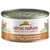 Almo Nature blik met kip en tonijn. Tekst: 'Owned by the Animals'. Meertalige etikettering: Pollo e Tonno, Poulet et Thon, Chicken and Tuna.