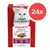 Purina Gourmet Mon Petit Intense Duetto/Duo, 24x. Na obalu bílá kočka a obrázek krmiva. Text: Mit Rind und Huhn, Mit Truthahn und Leber, Mit Geflügel und Lamm.