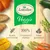 Lukullus Veggie, Recette sans céréales, 100 % d’ingrédients végétaux, Saveur authentique. Texte en français belge visible sur l’image.