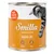 Smilla FOOD FOR A LIFETIME POULTRY POT, WITH POULTRY HEARTS, CONTAINS TAURINE, GRAIN-FREE, 800 g. Dåse med billede af kat. Made in Germany.