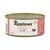 Blik Applaws Natural Cat Food, Tuna Fillet with Prawn in Broth, 156g. Opdruk: 100% natural. Afbeelding van kattenvoer op bord zichtbaar op het etiket.