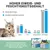 Primerjava hranilnih vrednosti: Schesir tuna v želeju z visoko vsebnostjo beljakovin (12%) in vlage (84%) v primerjavi z divjim plenom. Idealna prehrana za mačke.
