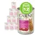 Lot de 12 boîtes Animonda Carny Adult Multifleich-Cocktail pour chat, texte visible : 100 % frische Zutaten, Ohne Getreide, Made in Germany, image d’un chat roux et morceaux de viande.