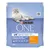 Purina ONE Bifensis Dual Defense cat food, 450g pack. Visible text in French: Spécial Pelage & Boules de Poils, élaboré avec du poulet sélectionné et aux céréales complètes.