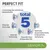 Perfect Fit Total 5: Unterstützt natürliche Abwehrkräfte, gesunde Harnwege, Verdauung, Haut & Fell sowie optimale Gewichtskontrolle. Geeignet für Senior 7+.