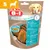 Confezione di snack per cani 8in1 Fillets pro dental, visibile scritta 'Chicken Snack', indicazione taglia S e immagine di cane. Testo in inglese, tedesco, francese e italiano.