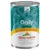 Scatola Almo Nature Daily per cane adulto, con pollo. Testo visibile: 'OWNED BY THE ANIMALS', marchio e varianti linguistiche di 'con pollo'.