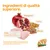 Componenti: pollo senza antibiotici e ormoni, melagrana, farro, avena. Proteine di alta qualità e cereali antichi per un pasto equilibrato. Marca: N&D Ancestral Grain.