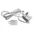 Pompe électrique SKYNISH avec câble USB, prise secteur blanche et texte visible : 'Low Noise Electric Pump, PP-1000C, DC 5V, 1W'.